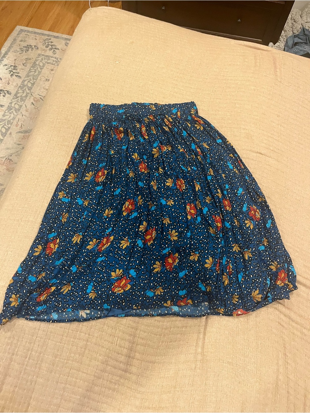 Sezane Jepe Floral Skirt FR 40 - Picture 3 of 4